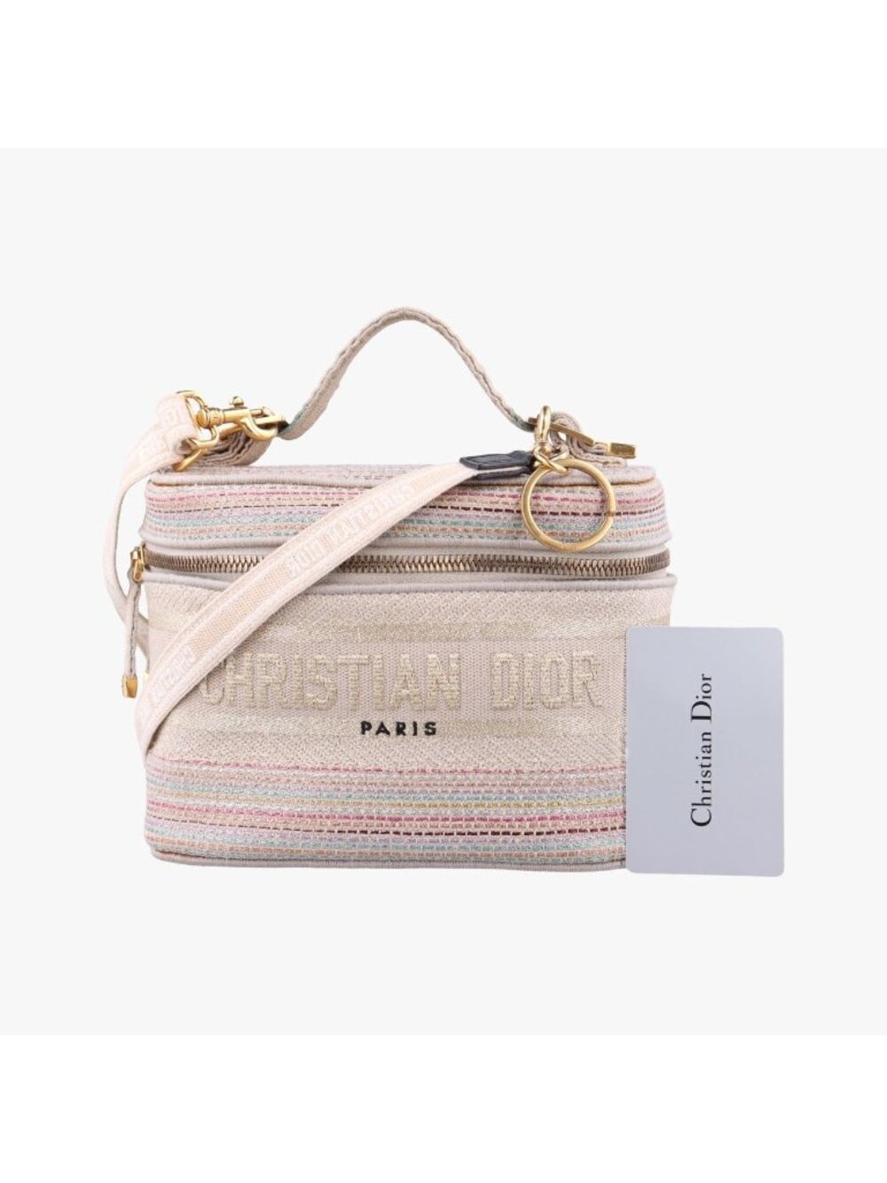Dior Travel Small Vanity Pink Canvas
